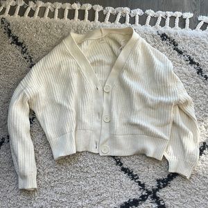 H&M Cream Cardigan